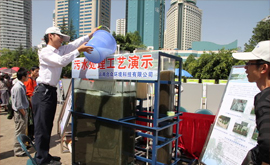 參加2010年昆明市盤龍區(qū)科技活動周活動